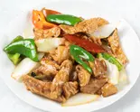 スペアリブの山椒風味炒め Spare Rib & Japanese Pepper Stir-Fry(小星星餃子酒場)