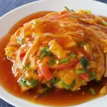 カニ玉子 (芙蓉煎蛋)(広東料理 港味)