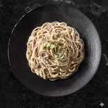 トリュフクリームパスタ【並盛】1600円→1400円（Harukiん家）