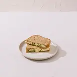 グリルドチーズサンドイッチ ~ハニーマスタードチキン ＆ アスパラガス(チーズ入り) /（ブルーボトルコーヒー 名古屋ゲートタワーモールカフェ）
