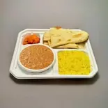 【Aセット弁当】カレー、ライス、ナン、タンドリーチキン骨なし(1P)付き（インド・ネパール＆アジアンダイニングバー カナピナ）