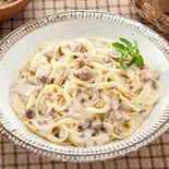 3種のキノコのクリームパスタ（パスタ日和）