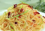 【酸辛土豆絲】ジャガイモ千切り炒め(銀座香菜チャイナGinzaShansaiChina)