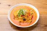 ปูผง ソフトシェルクラブのカレー炒め Curry with Soft Shell Crab Stir-Fry（バンコク ピーナッツ食堂）
