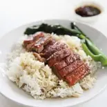 釜焼き鴨ご飯 (明炉焼鴨飯)(広東料理 港味)