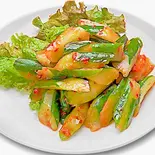 キュウリのピリ辛和え（中华料理 美中味）