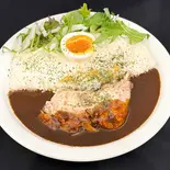 欧風黒バターチキンレッグカレー（spicy motel）