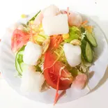シーフードサラダ Sea food salad(SAKURAダイニング)