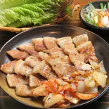 サンギョプサル焼き (2人前)(韓国料理 トンマッコル 上野店)