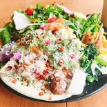 くまプレート・長男②（cafe＆market くまと文鳥）