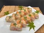 車海老棒寿司10貫 Tiger shrimp sushi roll (10 pieces)（寿司・海鮮丼 がんこ 平野郷屋敷店）