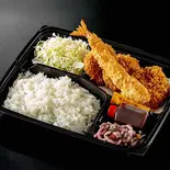 ひとくちヒレカツ＆海老フライ弁当（とんかつ知多家金城店）