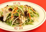 ピーマンともやし炒め（珉龍吹田店）