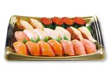 サーモン五種盛り 4人前（無添蔵 北花田店）
