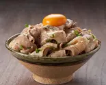 200グラム塩焼肉丼 Salted Grilled Meat Rice Bowl (200g)（大阪肉丼王）