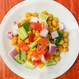 ひよこ豆のサラダ Chana salad（カトリのカレー屋さん）