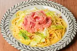 生ハムとキャベツのスパゲッティ（元祖 壁の穴 曳舟店）