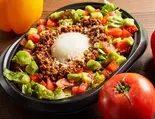 メキシカンチリビーンズタコライス  (温玉付き)/ Mexican chilli beans taco Rice（タコライスベイビー）
