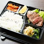 鹿児島県産黒毛和牛・ヒレステーキ弁当(済州ユッケジャン)