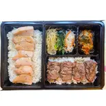 豚トロハラミ弁当（元祖ネオ大衆焼肉うまし下北沢店）