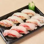 白身3種セット（びっくり寿司 大森店）