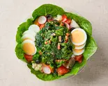 ほうれん草とベーコンのポパイサラダ Popeye Spinach ＆ Bacon Salad（美と健康 10salad(テンサラダ) 浦安店）