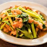 せせりの柚子胡椒炒め（12種野菜とお魚サラダ VEGE FISH TOKYO ベジフィッシュ トーキョー）