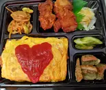 オムライス＆からあげ弁当（惣菜屋 かめ一）