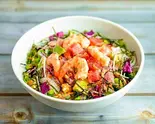 海老とサーモンのわさびマヨネーズポキ（Aloha Poke Tokyo 目黒）