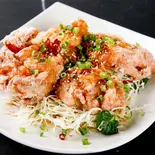 からあげ弁当 油淋ソース(からあげとオムライス 西新宿nano)