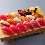 まぐろ&本鮪中とろ盛18貫(小僧寿し 上目黒店)