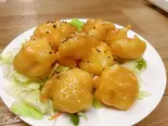 エビのマヨネーズ(富贵虾仁)(中華料理 宮)