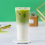M 抹茶ナタデココミルク(新商品発売!完熟果物ナタデココ!台湾発スムージー新宿店)