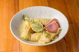 昆布水つけ麺（銀座らぁ麺しら石）