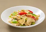 干し豆腐とピーマン炒め（常記）