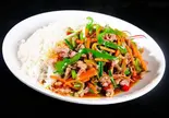 豚肉細切リ四川風みかけご飯（常記）