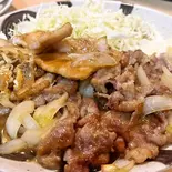 生姜焼き(炭火焼ホルモン風雷)