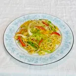 ベジタブルチョウミン(Vegetable Chowmien)（INDIAN HALAL RESTAURANT NEW MAHARAJA）