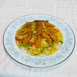シークケバブチョウミン(Seekh Kebab Chowmien)（INDIAN HALAL RESTAURANT NEW MAHARAJA）