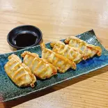 具だくさん 揚げ餃子 (5個)【酢醤油】（大分 とり天 豚天 天洋軒）