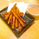ごぼうスティック唐揚げ【オーロラソース】（大分 とり天 豚天 天洋軒）