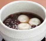 白玉ぜんざい（白壁カフェ花ごよみ）