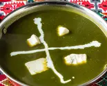 パラクパニールカレー Palak paneer curry（タンドリー＆ケバブレストラン ロータス）
