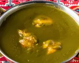 ほうれん草チキンカレー Spinach chicken curry（タンドリー＆ケバブレストラン ロータス）