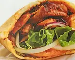 ケバブサンド Kebab sandwich（タンドリー＆ケバブレストラン ロータス）