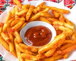 スパイシーフライドポテト Spicy fried poteto（タンドリー＆ケバブレストラン ロータス）