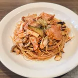 ベーコンときのこのトマトソース（チロリン村麻生店）