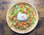 温玉タコライス Hot egg Original taco rice（【元祖沖縄タコライス】TIDAティーダ～天王町駅前店～）