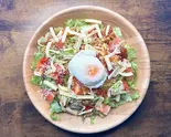 【Wチーズ】温玉タコライス Hot egg] Double cheese Taco Rice（【元祖沖縄タコライス】TIDAティーダ～天王町駅前店～）