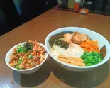 スタミナ油そば+炙りチャーシュー丼セット（麺匠 一号艇）
